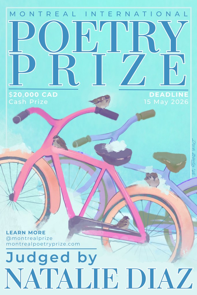 Montreal International Poetry Prize 2026 Invites Your Submission
