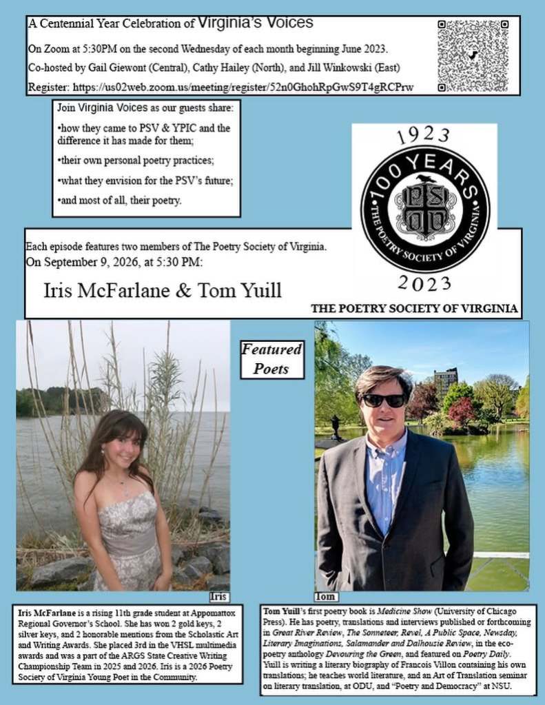 Virginia Voices, Wednesday, September 9